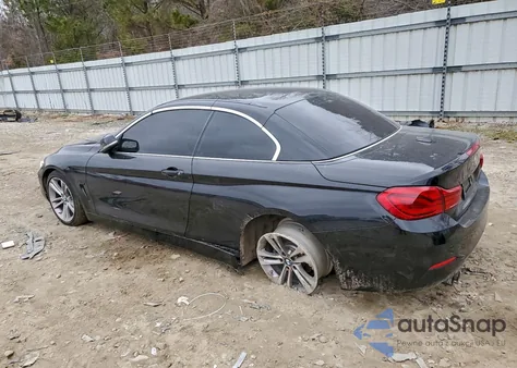 2018 BMW 430I z USA, uszkodzony, nr VIN WBA4Z1C56JEC60928